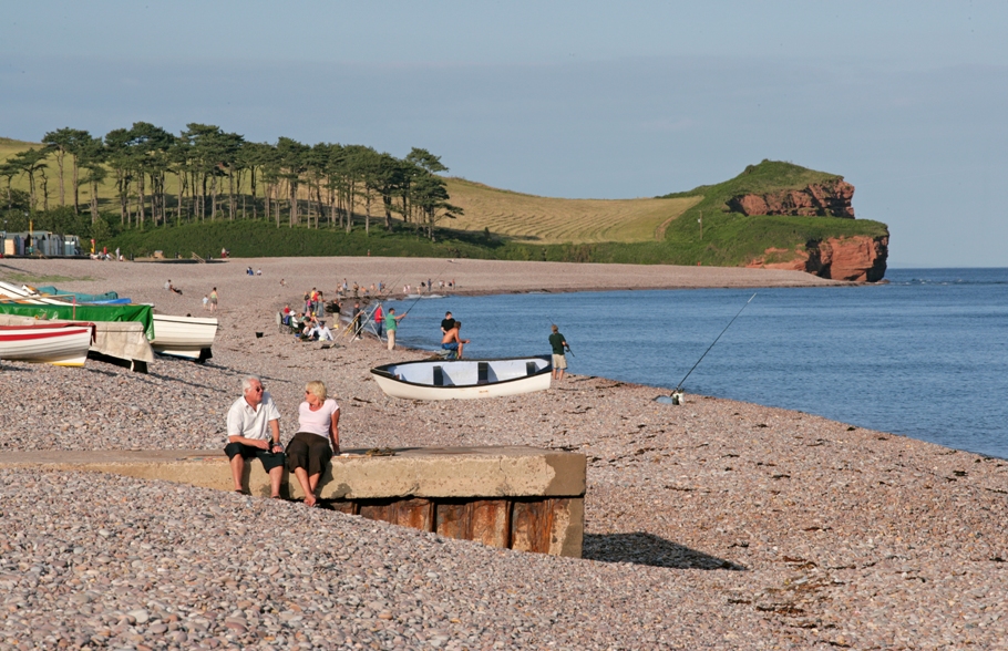 Beach scene