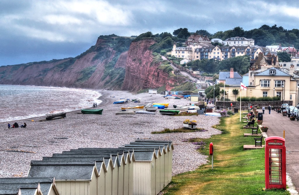 Budleigh beach
